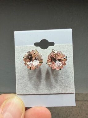 Betsy Johnson Pink Earrings